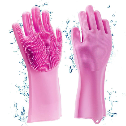 Gloves - Magic Silicone Cleaning Gloves ( 1 Pair )
